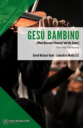 Gesu Bambino Orchestra sheet music cover